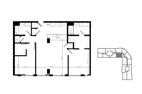 2 Bedroom 2P 01 Vespr